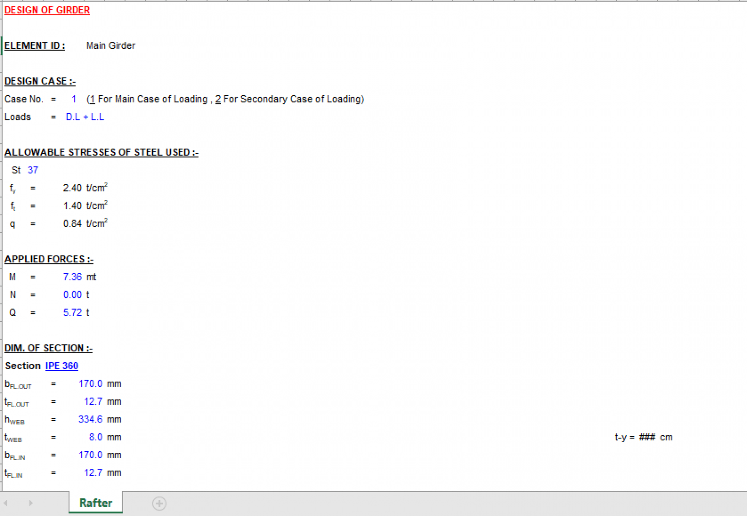 design-of-girder-excel-sheets