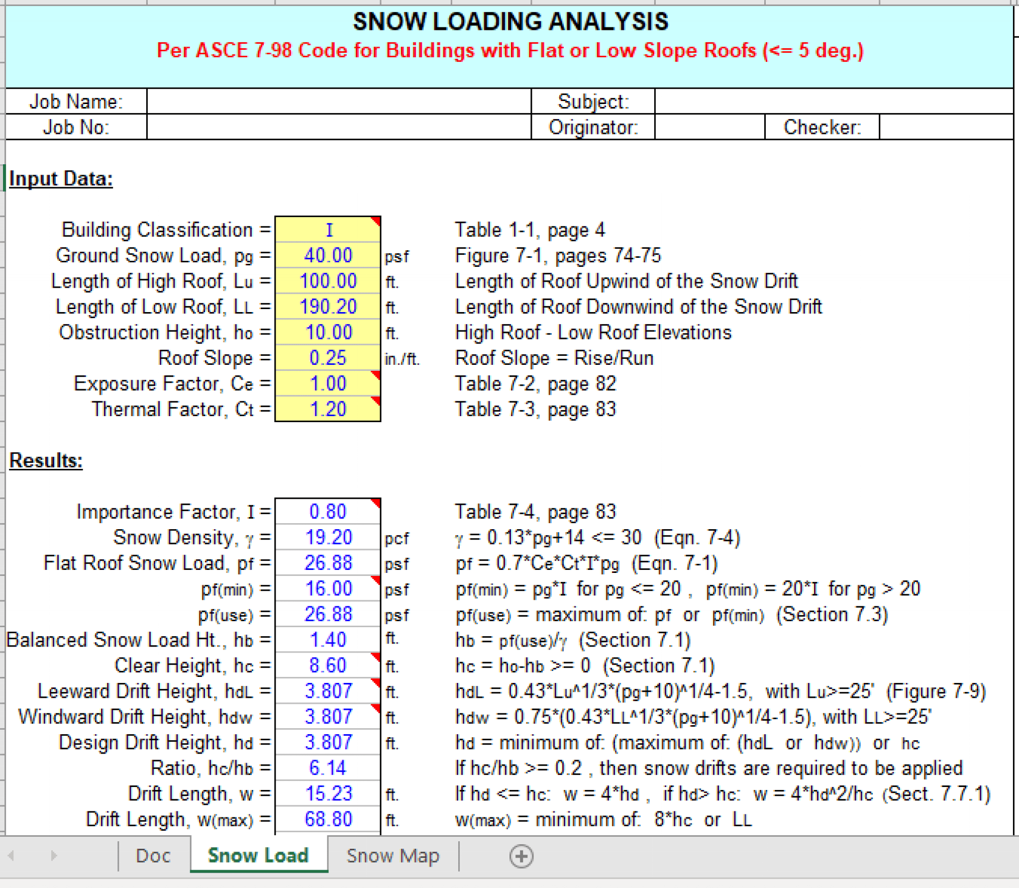 asce798s-asce-7-98-code-snow-load-analysis-program-excel-sheets